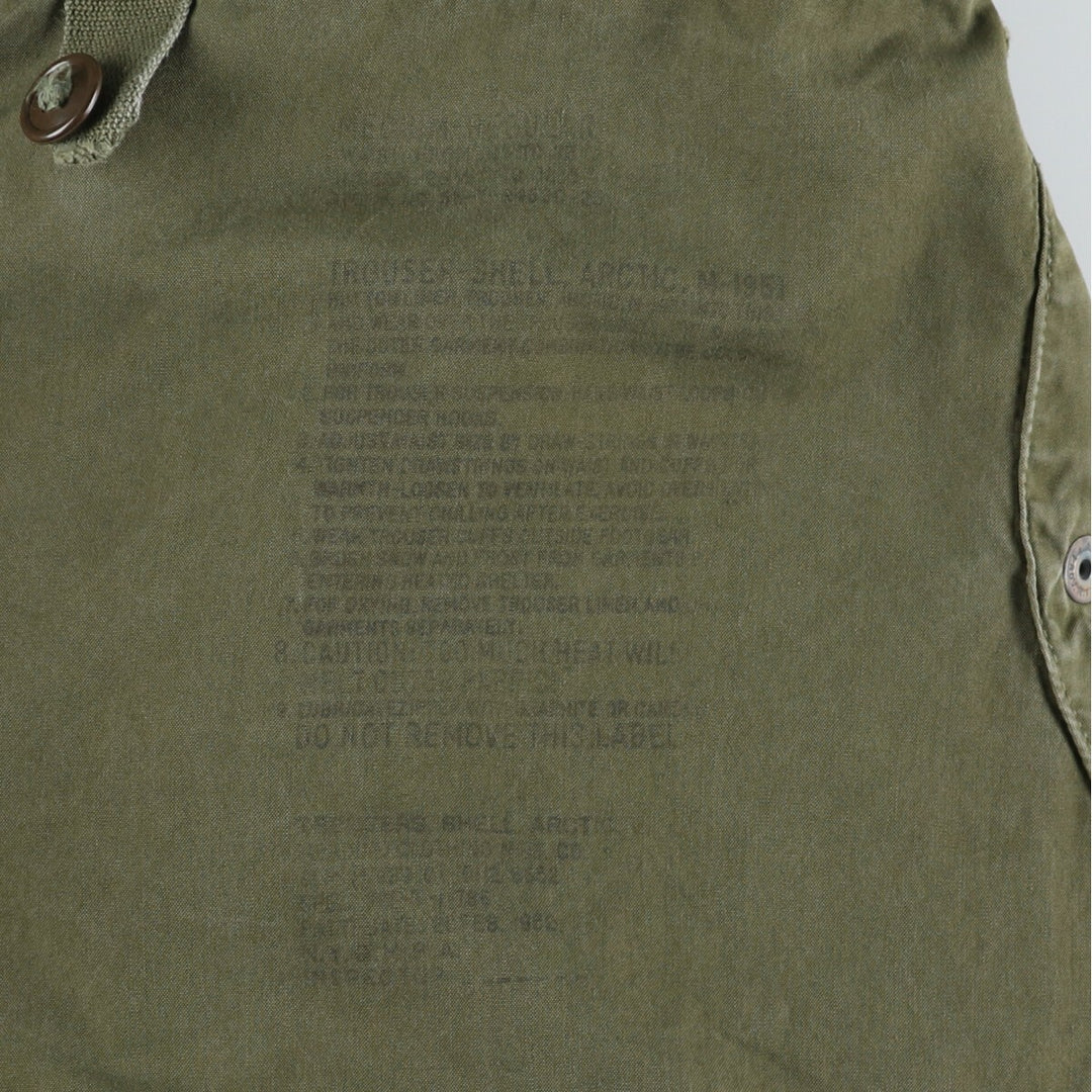 50'S Military Overpants Made in USA MEDIUM-REGULAR Men's M Vintage /evb005931