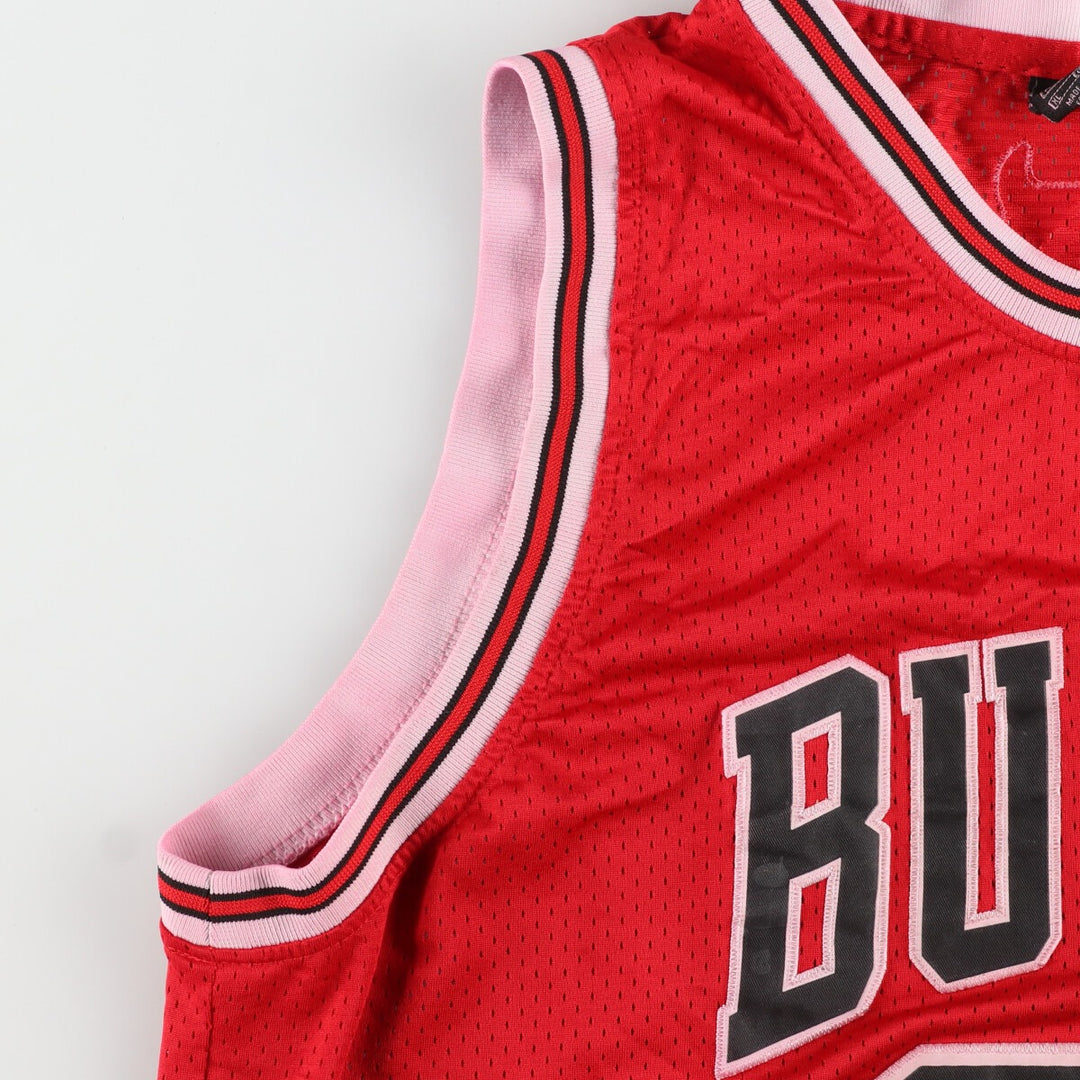 90s~00'S Nike TEAM NBA Chicago Bulls Jordan Game Shirt Replica Uniform Men's XL Vintage /evb005944