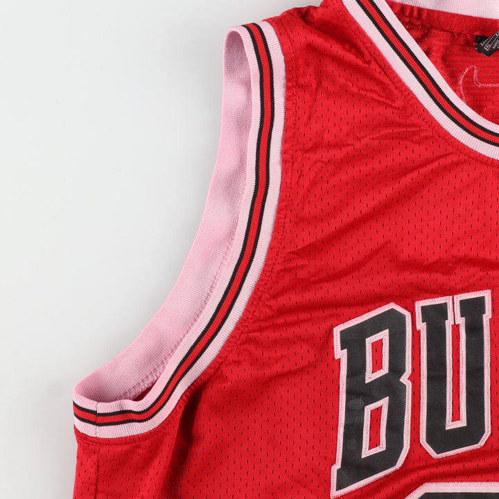 90s~00'S Nike TEAM NBA Chicago Bulls Jordan Game Shirt Replica Uniform Men's XL Vintage /evb005944