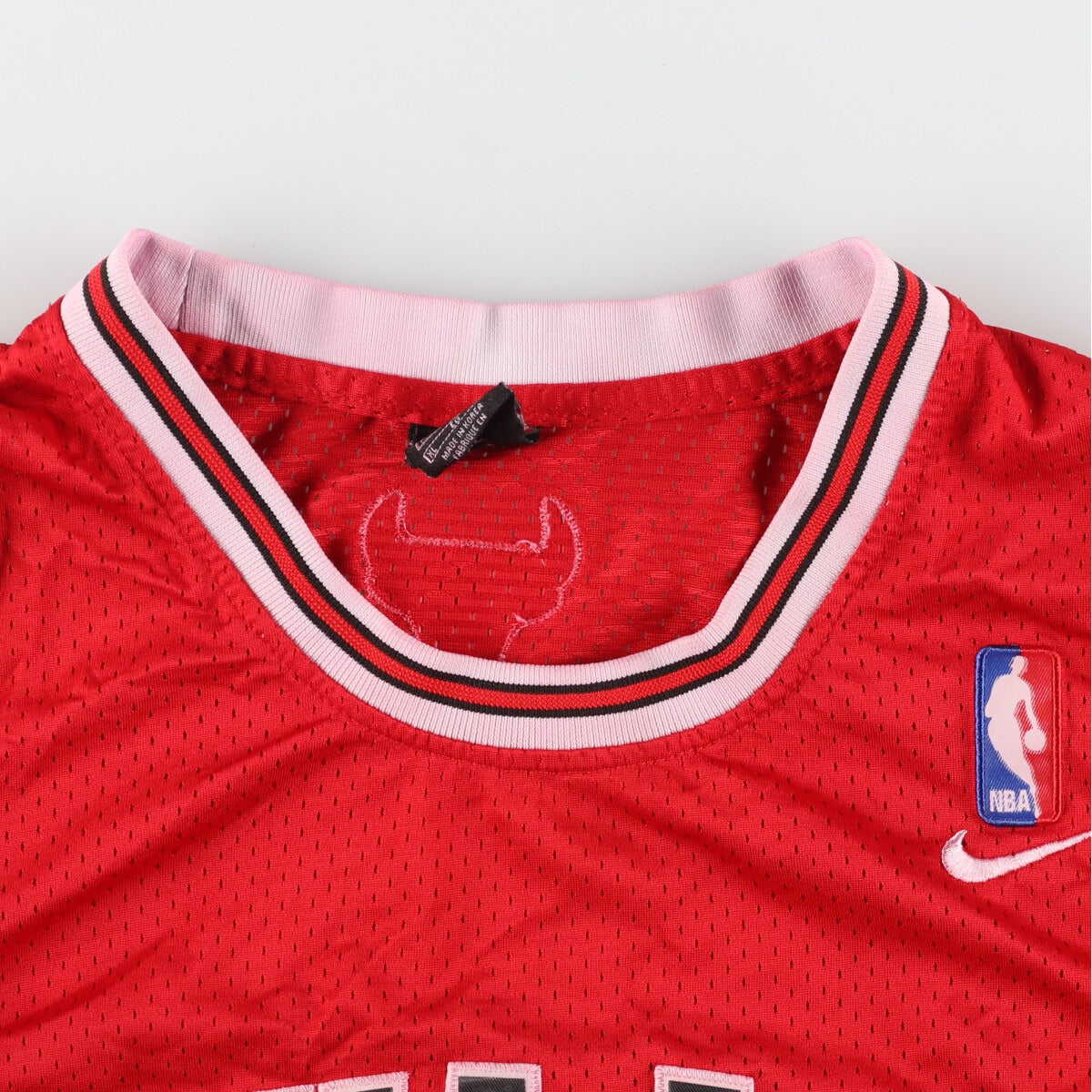 90s~00'S Nike TEAM NBA Chicago Bulls Jordan Game Shirt