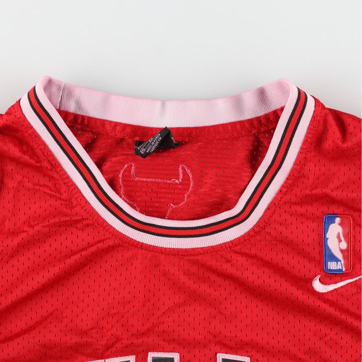 90s~00'S Nike TEAM NBA Chicago Bulls Jordan Game Shirt Replica Uniform Men's XL Vintage /evb005944