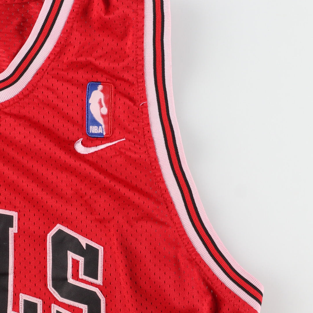 90s~00'S Nike TEAM NBA Chicago Bulls Jordan Game Shirt Replica Uniform Men's XL Vintage /evb005944