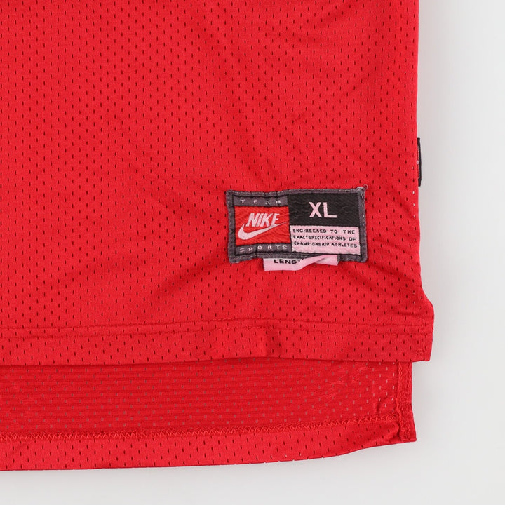 90s~00'S Nike TEAM NBA Chicago Bulls Jordan Game Shirt Replica Uniform Men's XL Vintage /evb005944