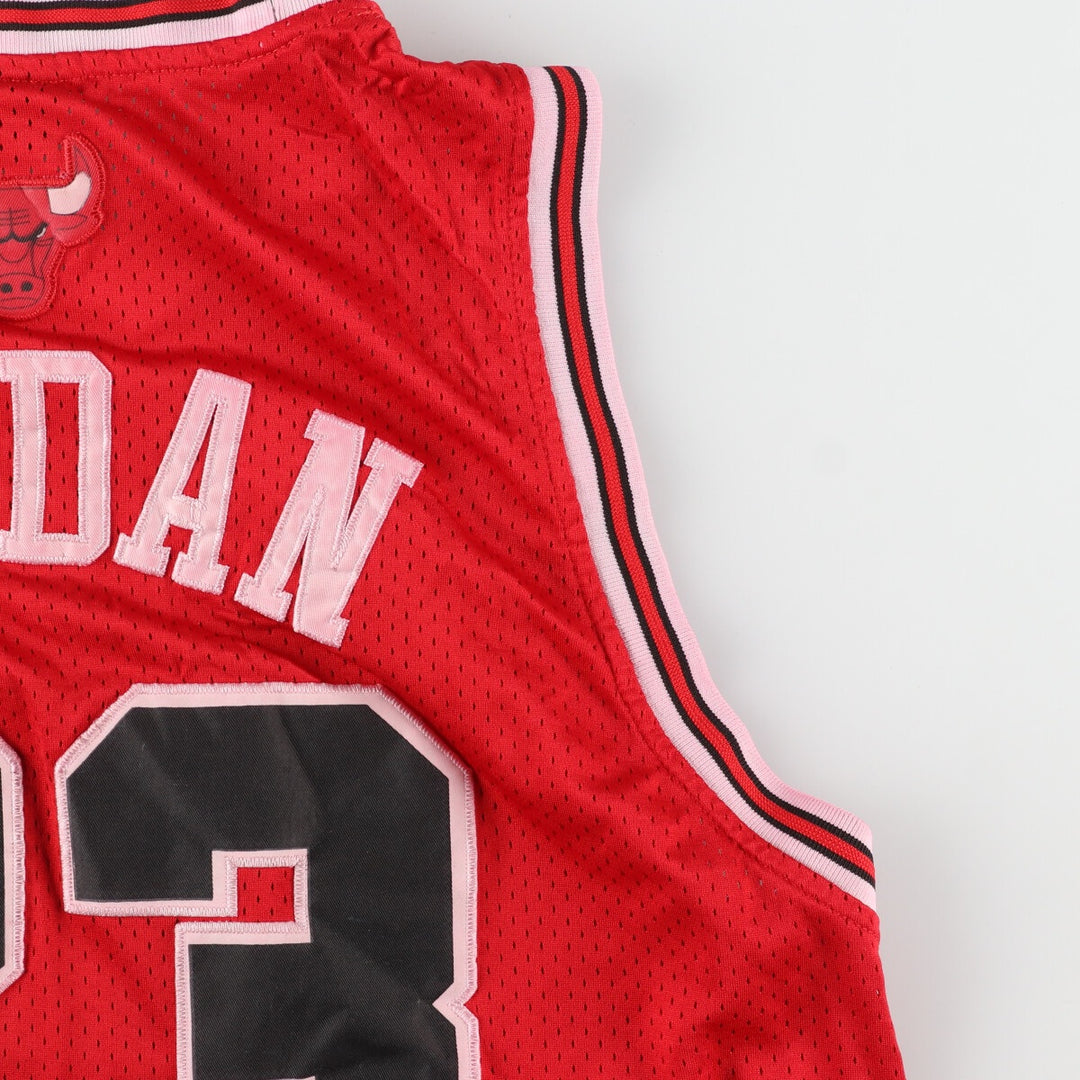 90s~00'S Nike TEAM NBA Chicago Bulls Jordan Game Shirt Replica Uniform Men's XL Vintage /evb005944