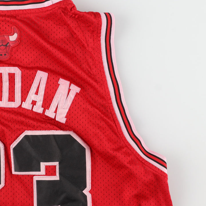 90s~00'S Nike TEAM NBA Chicago Bulls Jordan Game Shirt Replica Uniform Men's XL Vintage /evb005944