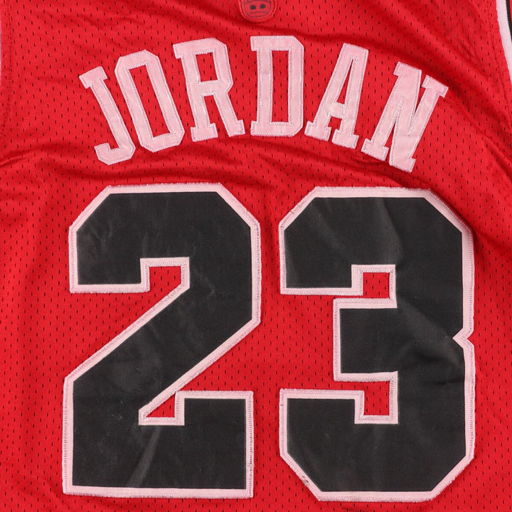 90s~00'S Nike TEAM NBA Chicago Bulls Jordan Game Shirt Replica Uniform Men's XL Vintage /evb005944