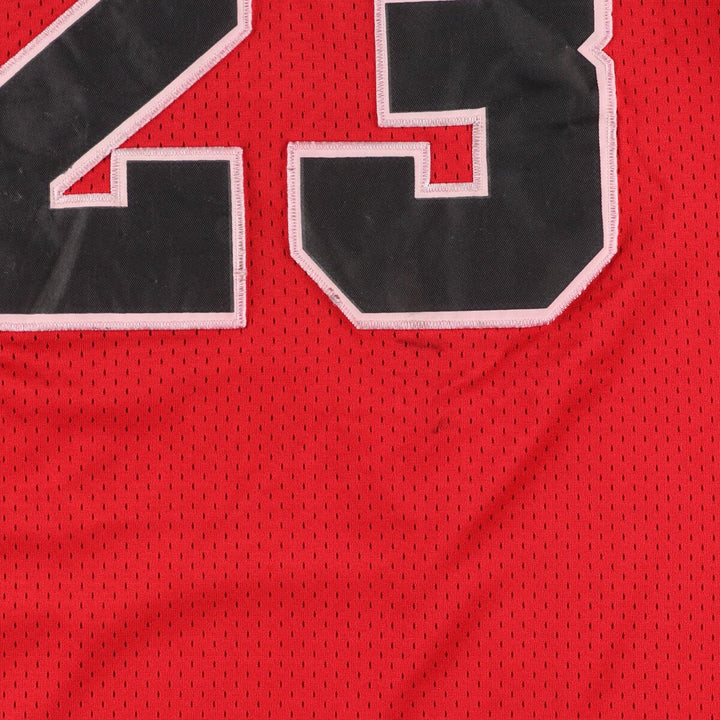 90s~00'S Nike TEAM NBA Chicago Bulls Jordan Game Shirt Replica Uniform Men's XL Vintage /evb005944