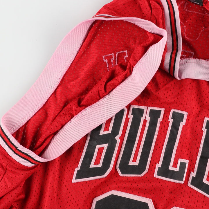 90s~00'S Nike TEAM NBA Chicago Bulls Jordan Game Shirt Replica Uniform Men's XL Vintage /evb005944