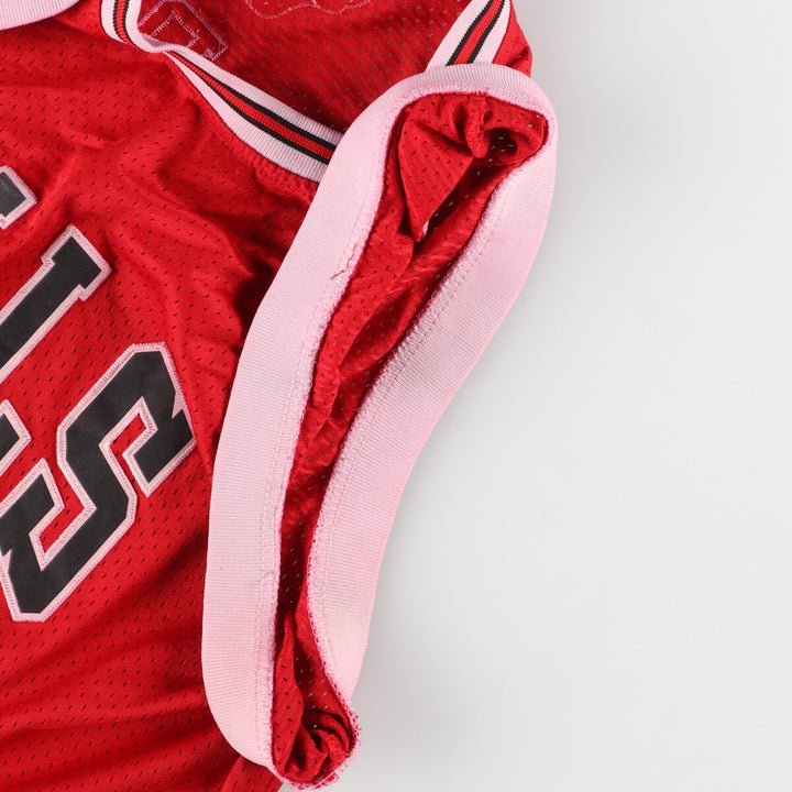 90s~00'S Nike TEAM NBA Chicago Bulls Jordan Game Shirt Replica Uniform Men's XL Vintage /evb005944