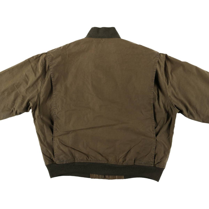 POLO by Ralph Lauren Tanker Jacket, Waxed Cotton, Oiled, Men's Size L cotton brown type Vintage Second Hand