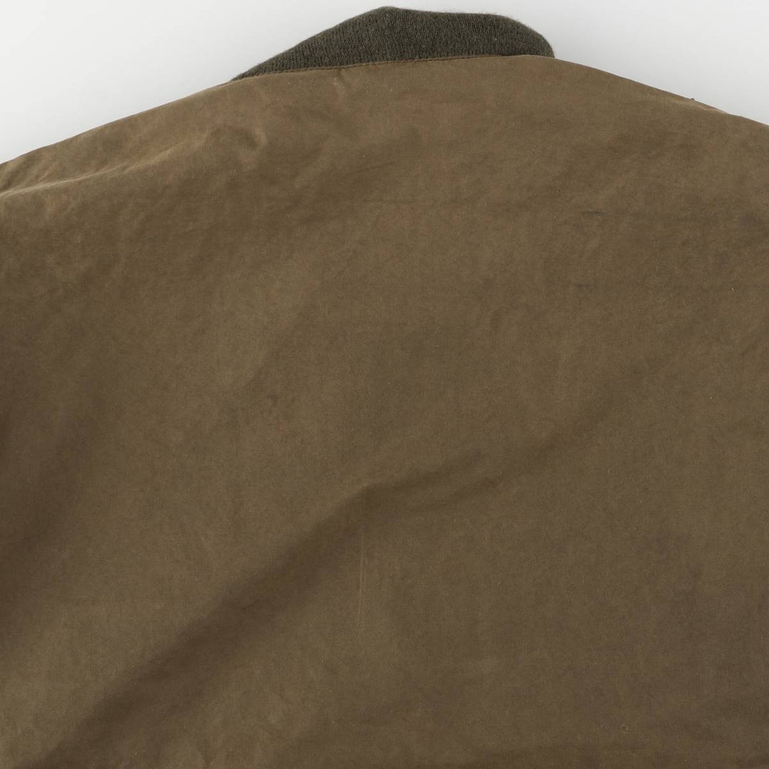 POLO by Ralph Lauren Tanker Jacket, Waxed Cotton, Oiled, Men's Size L cotton brown type Vintage Second Hand