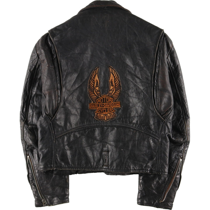 70'S LESCO Harley-Davidson Double Rider Jacket Men's L Vintage /evb005978