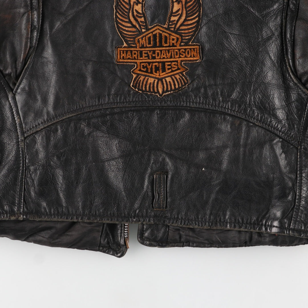 70'S LESCO Harley-Davidson Double Rider Jacket Men's L Vintage /evb005978