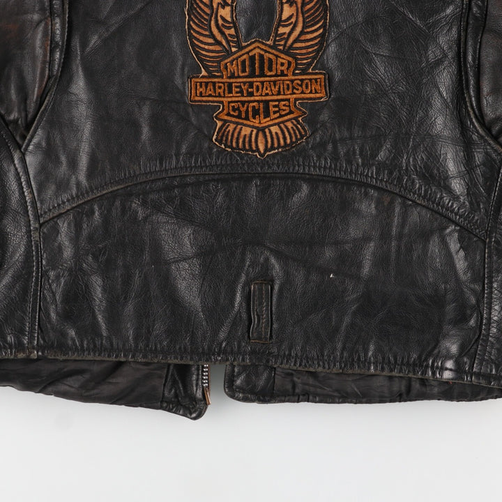 70'S LESCO Harley-Davidson Double Rider Jacket Men's L Vintage /evb005978