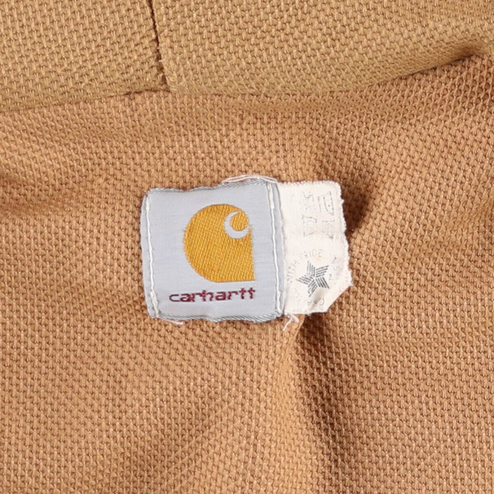 80'S Carhartt Active Jacket Duck Full Zip Parka Made in USA Men's XL Vintage /evb006023