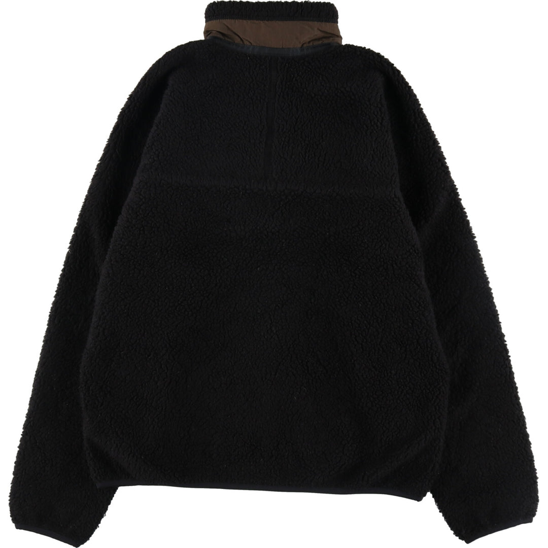 2000'S Patagonia Classic Retro-X Fleece Jacket (23055F8), Men's Size Medium polyester black type Vintage Second Hand