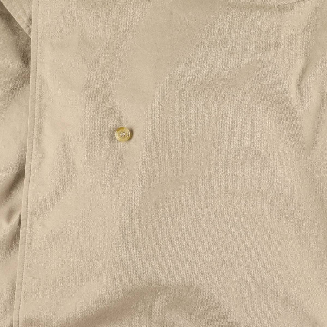 80s-90'S Burberry trench coat, made in England, women's size L cotton Beige type Vintage Second Hand