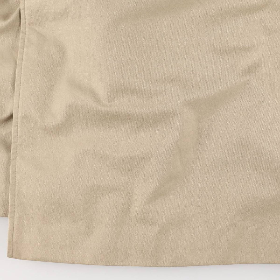 80s-90'S Burberry trench coat, made in England, women's size L cotton Beige type Vintage Second Hand