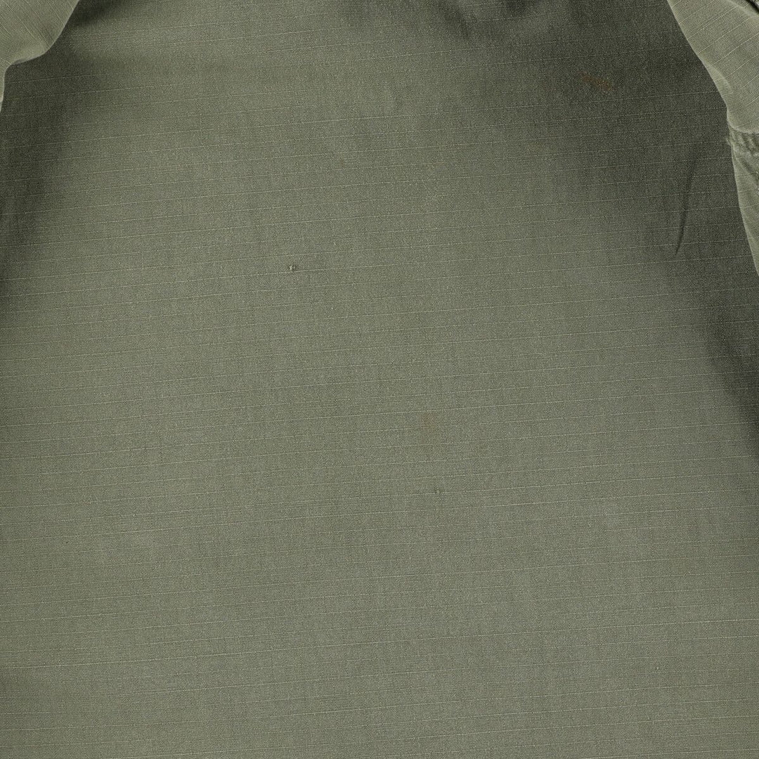 70'S US Military Jungle Fatigue 4th Military Field Jacket Made in USA SMALL-LONG Men's S equivalent /evb006123