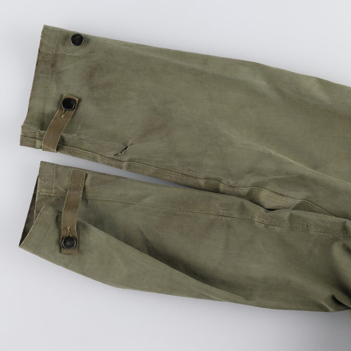 1940'S US Navy Early N-2 Military Deck Parka Made in USA Small Men's S Size Vintage unclear Khaki type Vintage Second Hand