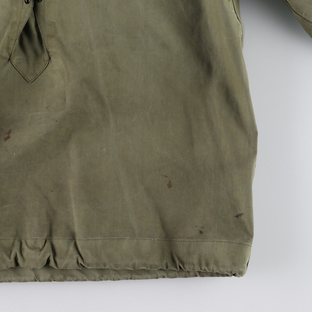 1940'S US Navy Early N-2 Military Deck Parka Made in USA Small Men's S Size Vintage unclear Khaki type Vintage Second Hand