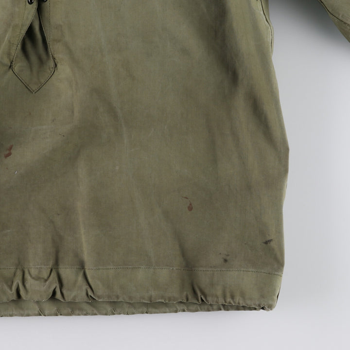 1940'S US Navy Early N-2 Military Deck Parka Made in USA Small Men's S Size Vintage unclear Khaki type Vintage Second Hand