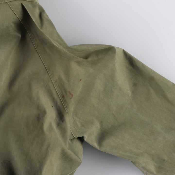 1940'S US Navy Early N-2 Military Deck Parka Made in USA Small Men's S Size Vintage unclear Khaki type Vintage Second Hand