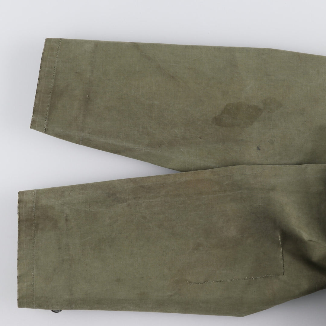 1940'S US Navy Early N-2 Military Deck Parka Made in USA Small Men's S Size Vintage unclear Khaki type Vintage Second Hand