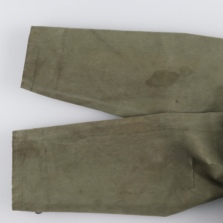 1940'S US Navy Early N-2 Military Deck Parka Made in USA Small Men's S Size Vintage unclear Khaki type Vintage Second Hand