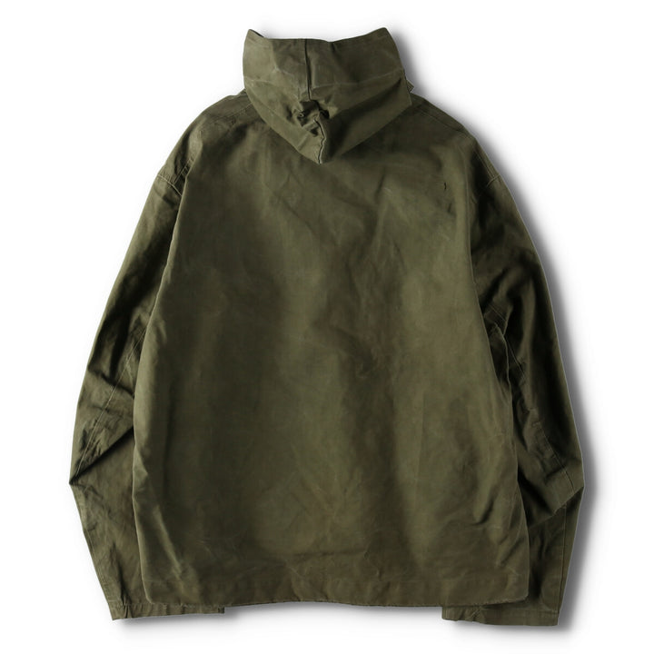 1940'S US Navy Early N-2 Military Deck Rain Parka Made in USA LARGE Men's L equivalent Vintage /evb006214