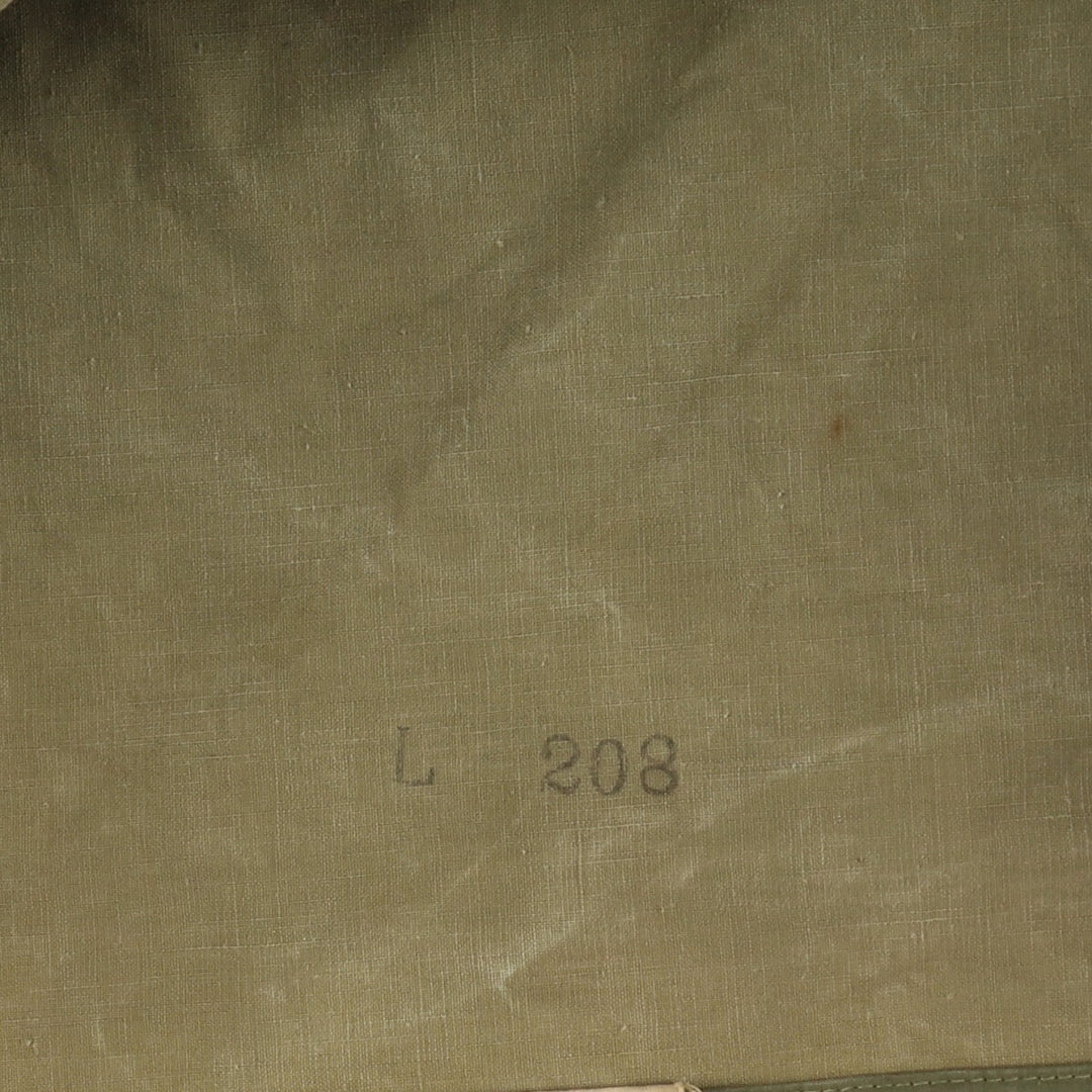 1940'S US Navy Early N-2 Military Deck Rain Parka Made in USA LARGE Men's L equivalent Vintage /evb006214