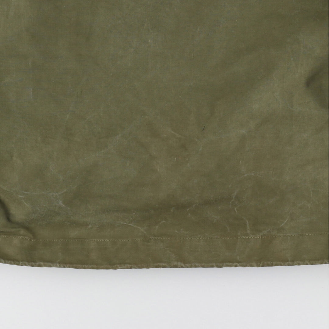 1940'S US Navy Early N-2 Military Deck Rain Parka Made in USA LARGE Men's L equivalent Vintage /evb006214