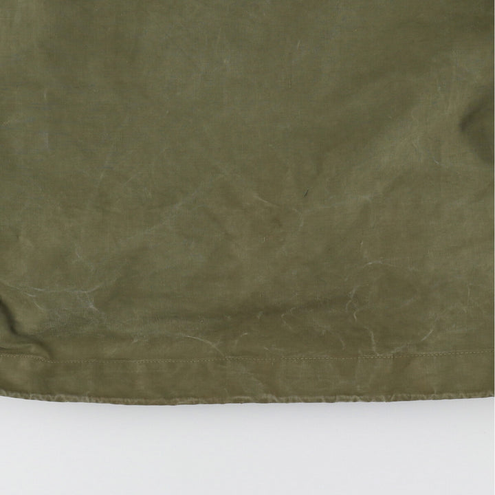 1940'S US Navy Early N-2 Military Deck Rain Parka Made in USA LARGE Men's L equivalent Vintage /evb006214