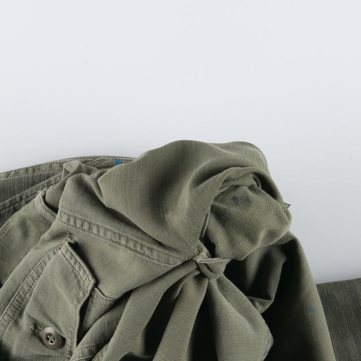 1960'S US military genuine military baker pants made in USA, men's w29 equivalent, vintage unclear Khaki type Vintage Second Hand