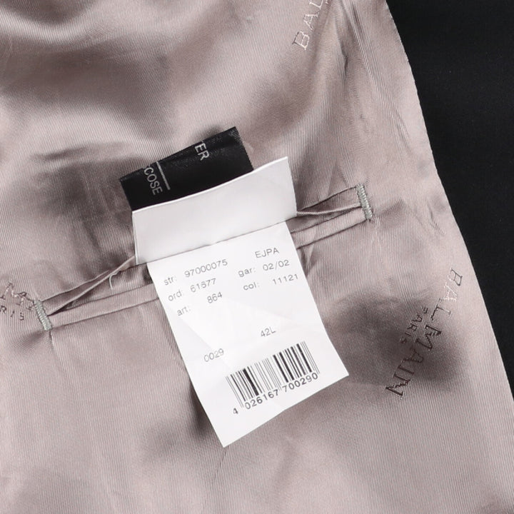 BALMAIN wool tailored jacket, men's size L /evb006240