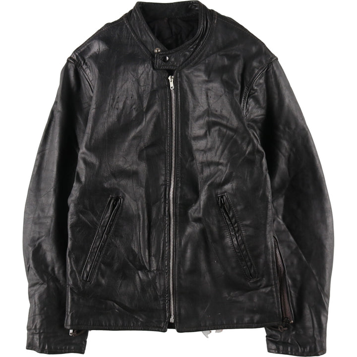 70'S single rider jacket, men's size M, full zip /evb006353