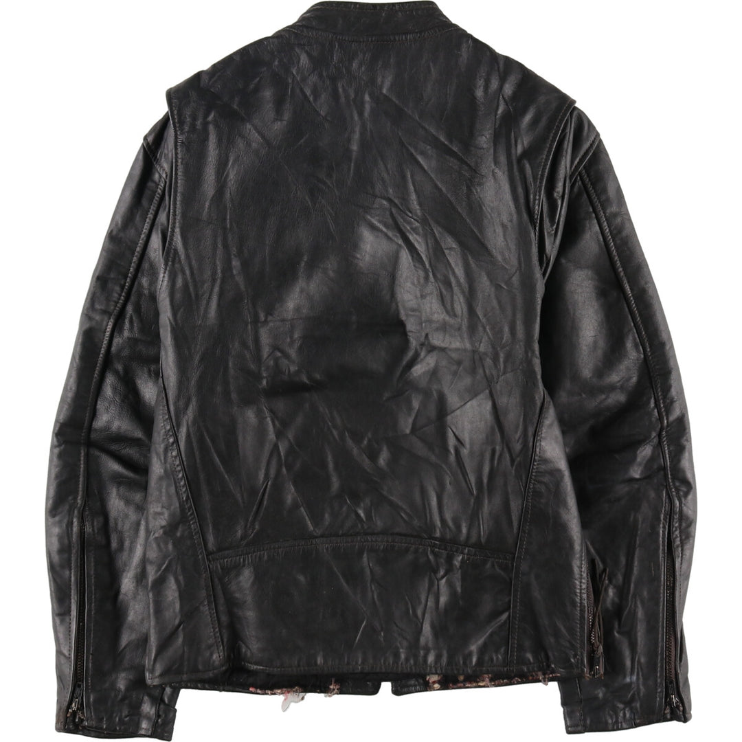 70'S single rider jacket, men's size M, full zip /evb006353