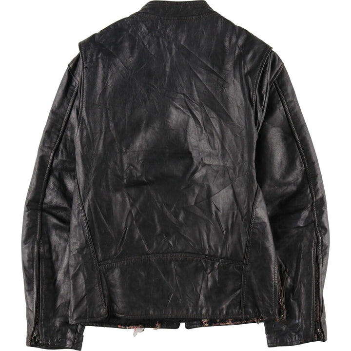 70'S single rider jacket, men's size M, full zip /evb006353