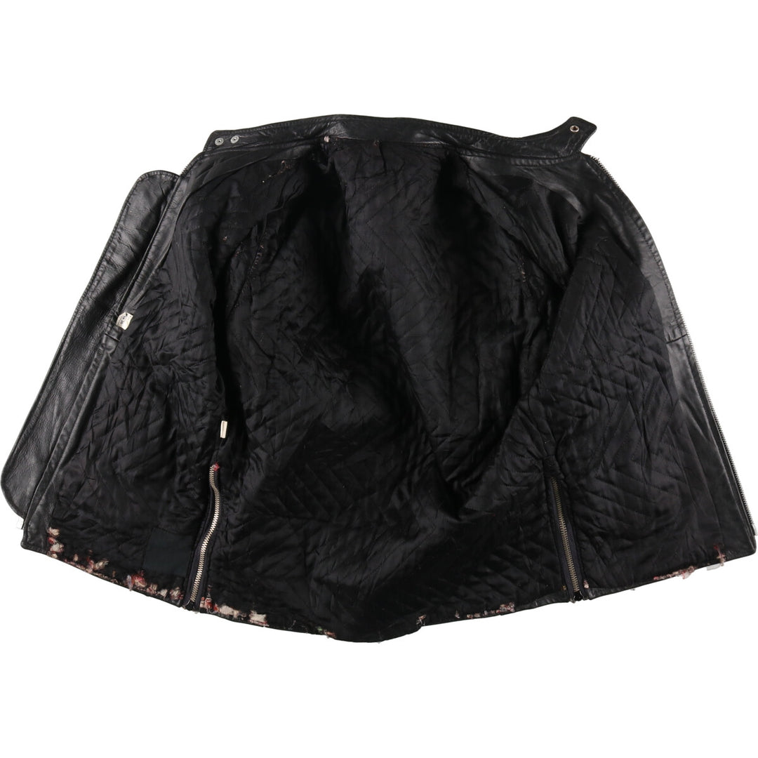 70'S single rider jacket, men's size M, full zip /evb006353