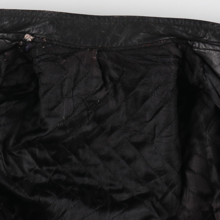 70'S single rider jacket, men's size M, full zip /evb006353