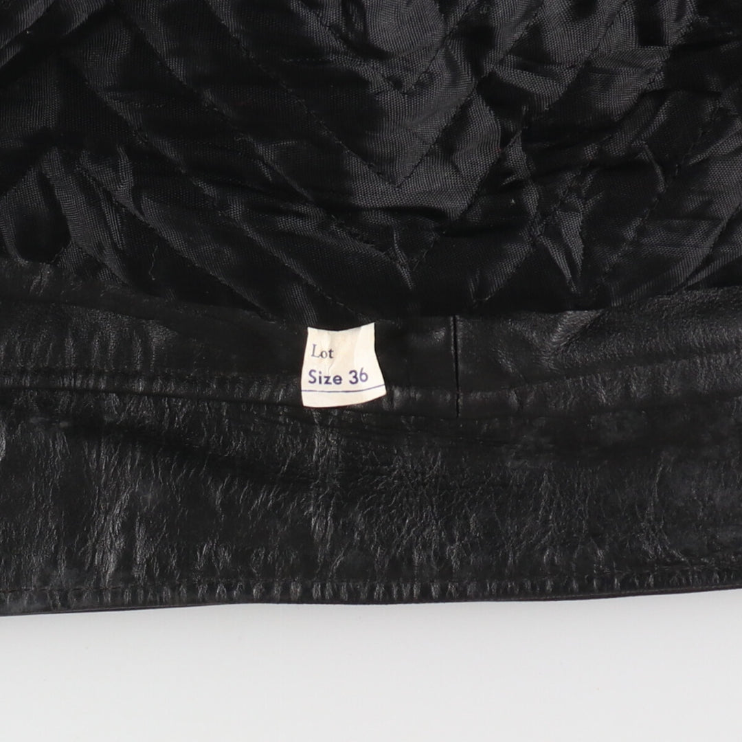 70'S single rider jacket, men's size M, full zip /evb006353