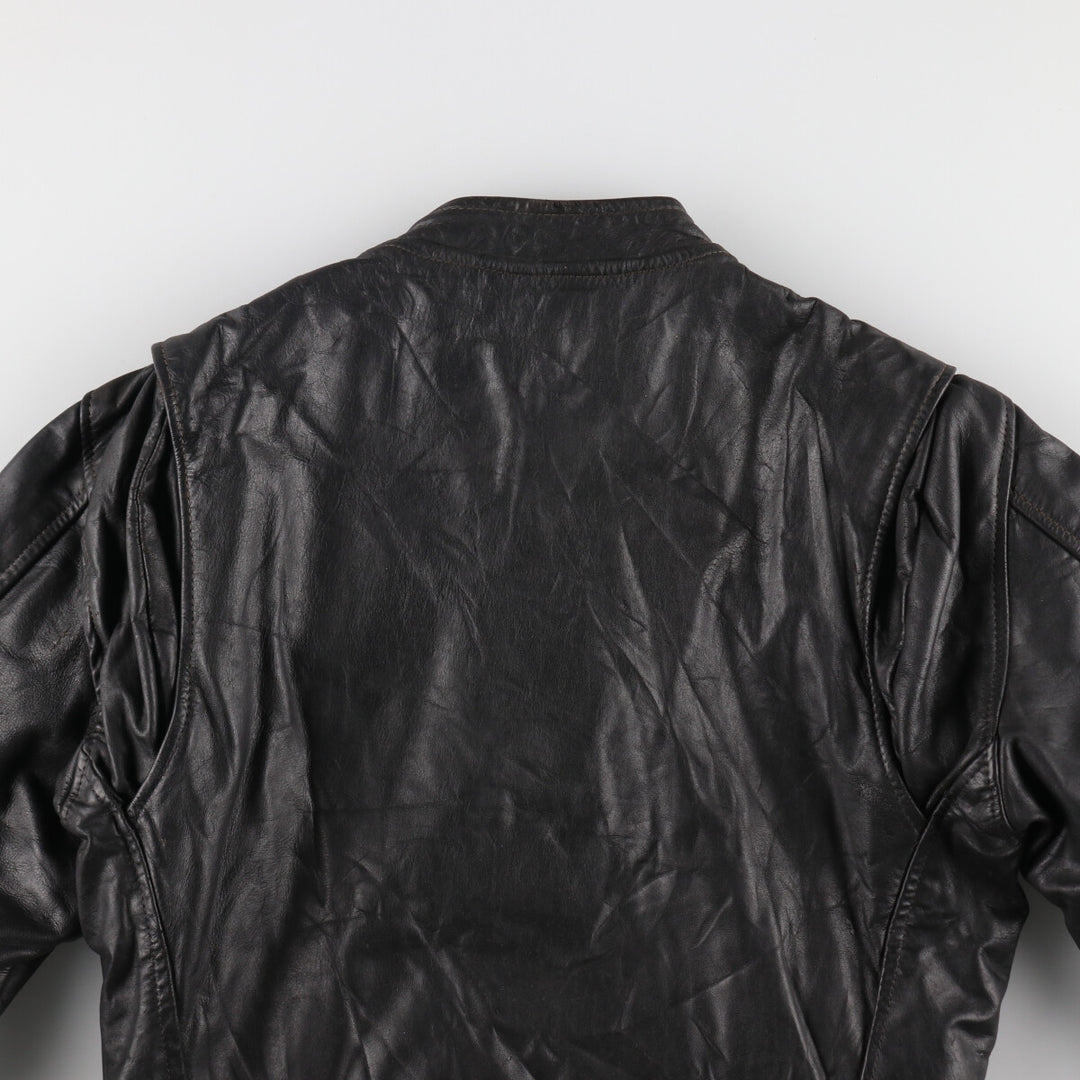 70'S single rider jacket, men's size M, full zip /evb006353