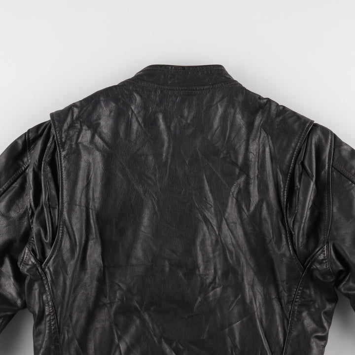 70'S single rider jacket, men's size M, full zip /evb006353