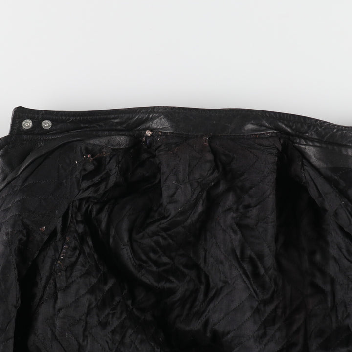 70'S single rider jacket, men's size M, full zip /evb006353