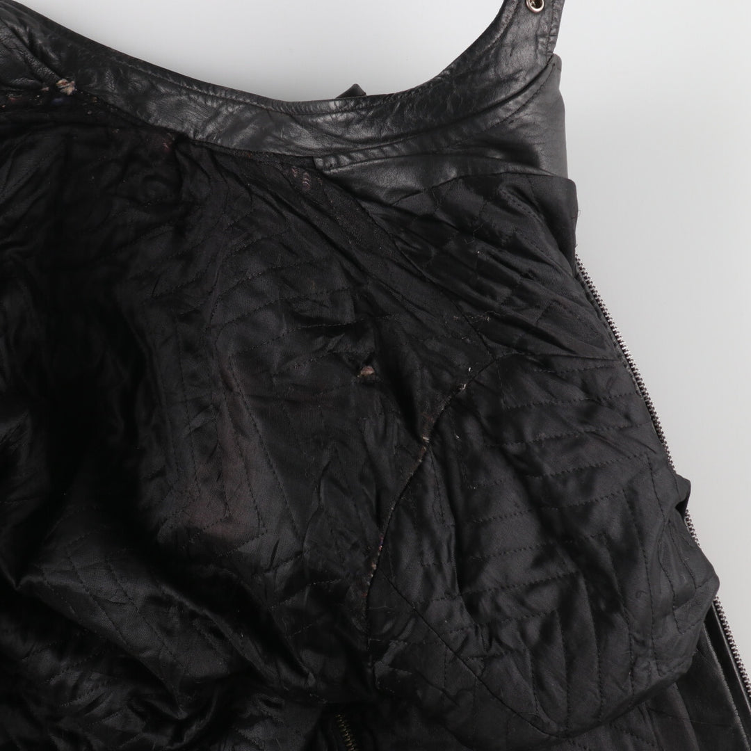 70'S single rider jacket, men's size M, full zip /evb006353