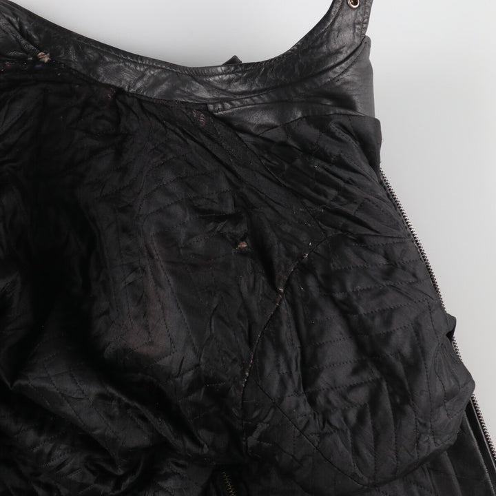 70'S single rider jacket, men's size M, full zip /evb006353