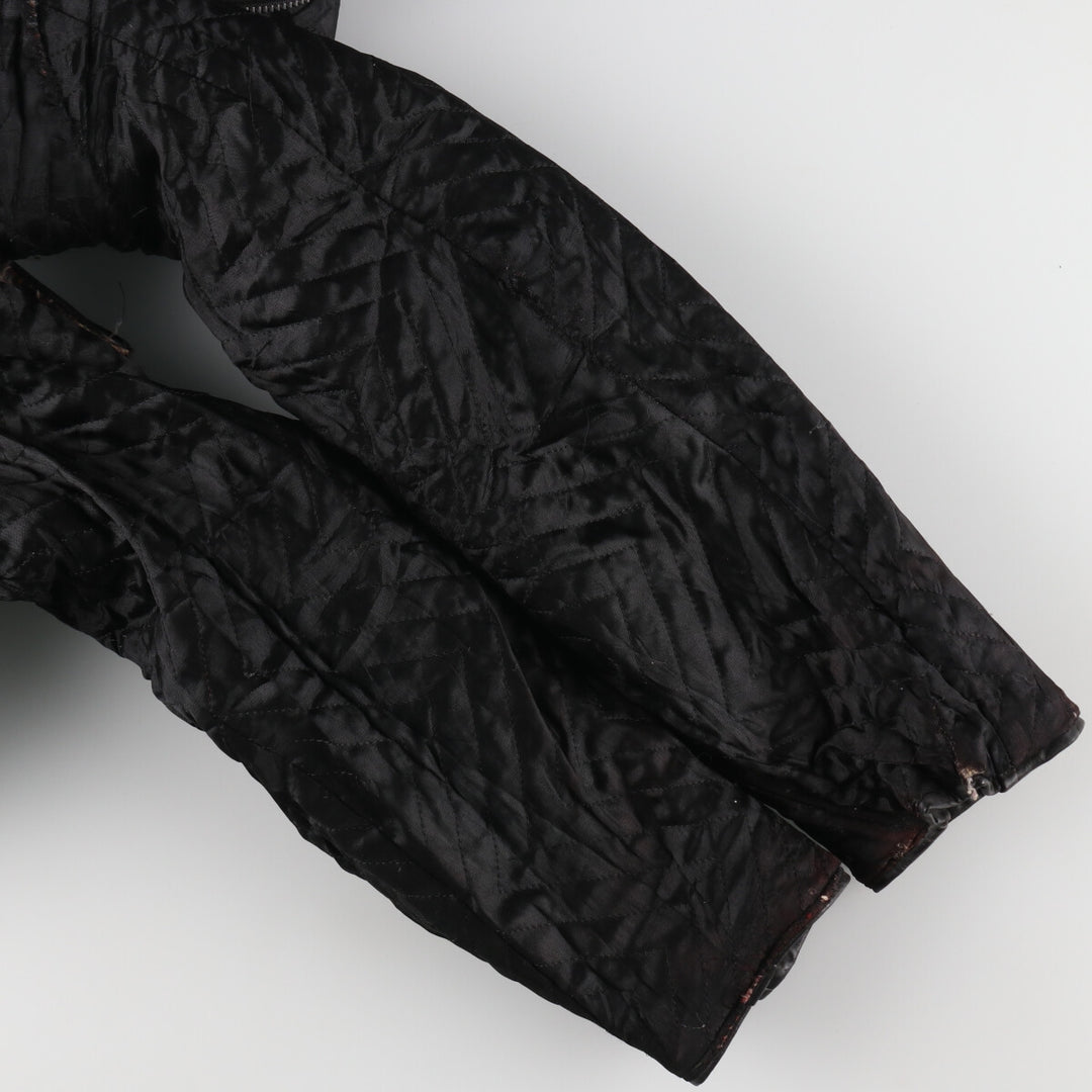 70'S single rider jacket, men's size M, full zip /evb006353