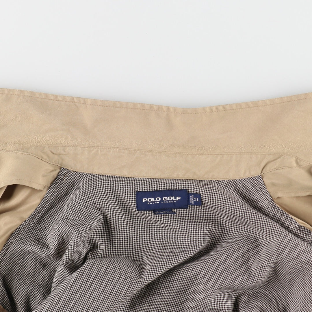 90'S Ralph Lauren Polo Golf Harrington Jacket Swing Top Men's XL Vintage /evb006373