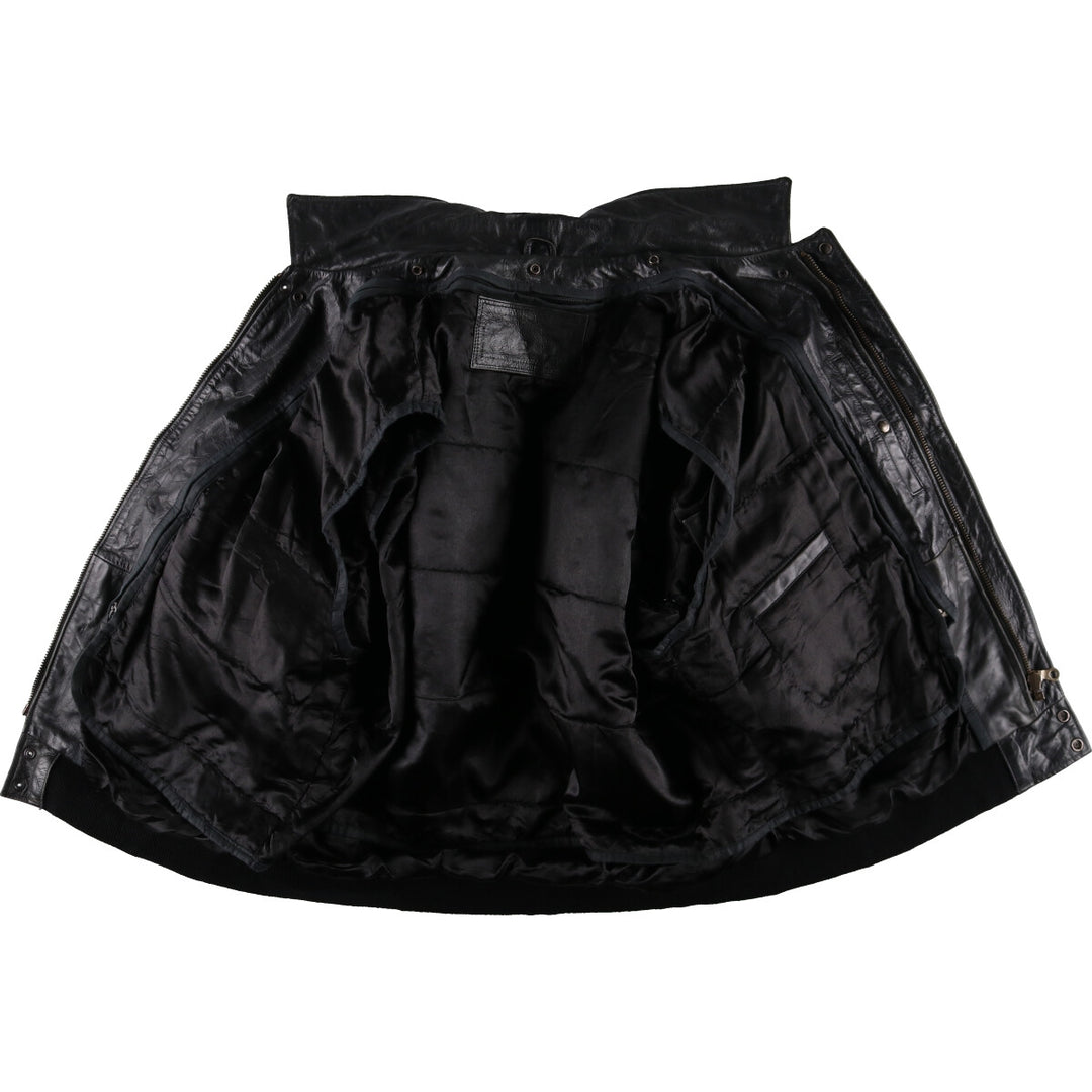 A-2 type leather flight jacket, men's equivalent to XXL /evb006393