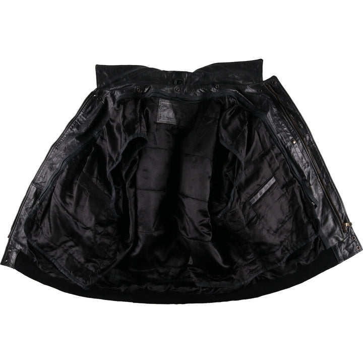 A-2 type leather flight jacket, men's equivalent to XXL /evb006393